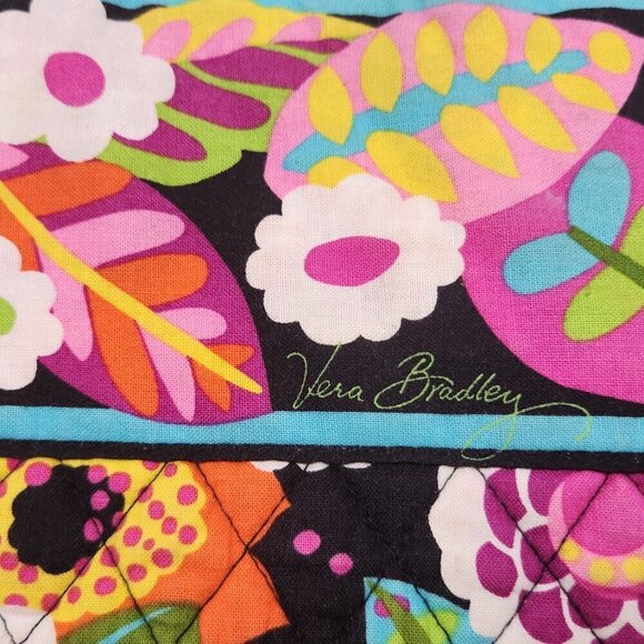 Vera Bradley Messenger Bag Laptop Va Va Bloom - Picture 2 of 5